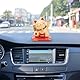 HERCHR Winkekatze Solarbetriebene, Winkekatze Mittelfinger, Winkende Katze, Winkende Japanische Glückskatze Mit Winkenden Arm Solarbetrieben Für Home Display Car Decor 6,5×7×8Cm