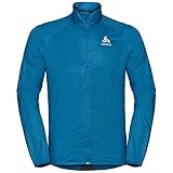 odlo laufjacke damen Winddichtes Material Odlo Herren Jacket ZEROWEIGHT Jacke, Mykonos Blue, M