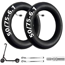 50/75-6.1 Scooter Tire Tube, 8.5 x 2 Inner Tube Scooter, 8.5 inch Electric Scooter Inner Tube 8 1/2 x2 Rear Tire, for Gotrax GXL V2 Xiaomi M365 Pro 1S Mi3 Lite Pro2 Electric Scooters 2 Pack