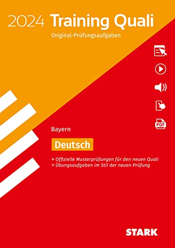 STARK Training Abschlussprüfung Quali Mittelschule 2024 - Deutsch 9. Klasse - Bayern (Abschlussprüfungen)
