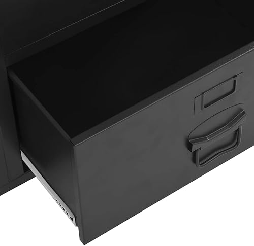 Miniatura 7 de Armario industrial armarios de almacenamiento armario de almacenamiento de metal armario independiente armario de armario para oficina hogar