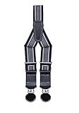 Farbe: schwarz Schuchard & Friese Hosenträger 2,5 cm breit Muster schwarz Größe 110 cm