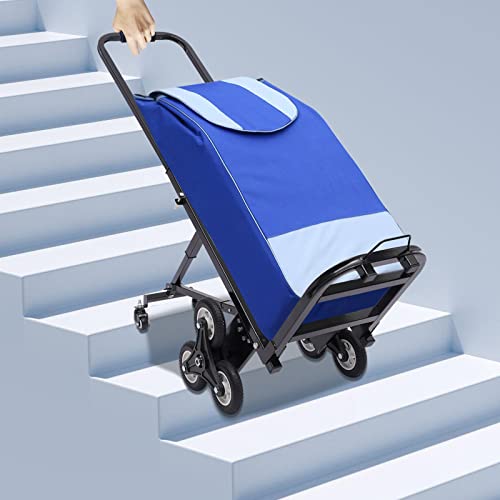 Carretilla escaladora portátil 330 lbs con 8 ruedas miniatura 2