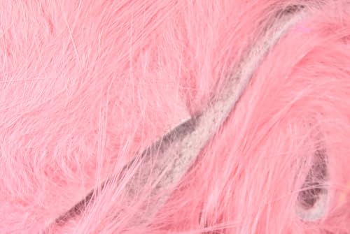 Hareline Fly Tying Magnum Rabbit Strips - Wide Rabbit Fur Strip Material for Streamers, Pike, Musky & Saltwater Flies