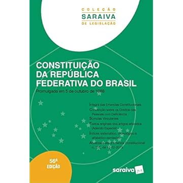 Capa do livro Constituição da República Federativa do Brasil - Coleção Saraiva de Legislação
