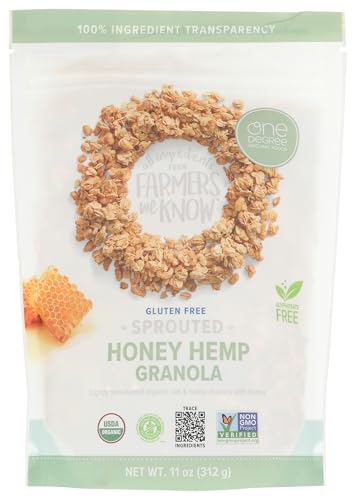 One Degree Organic Oat Honey Hemp Granola