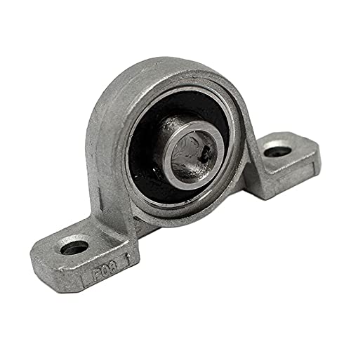 Lysee 3D Printer Parts & Accessories - 1x T8 Screw Lead Screw 400mm Steel Lead Screw Shaft Nut Mounting & 3X 20T Dia.5mm Bore 6mm GT2 Belt Smooth Idler Pulley - (Color: As Shown)