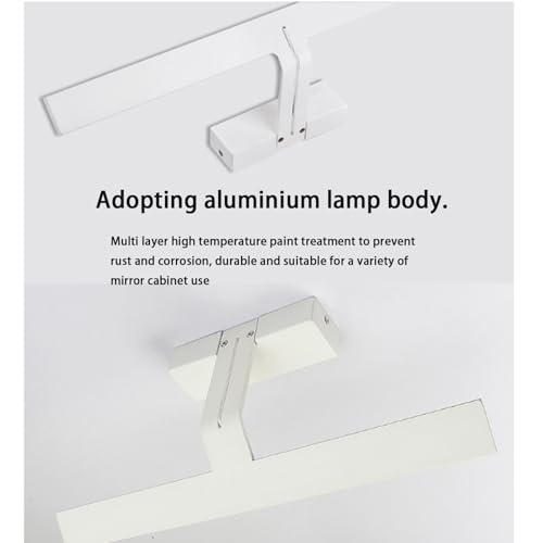 Interior LED Espejo Aplique de Pared Baño Largo Impermeable Blanco Tocador 58cm 2