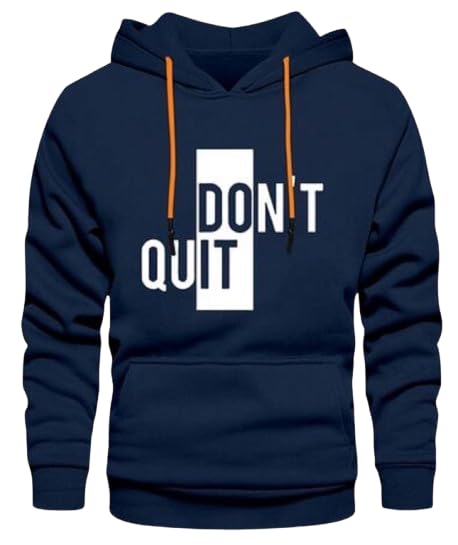 try this Men's Casual Slim Fit CottonFleece Printed Hooded Collar with Drawstring Long Sleeeve Pullover Along with Kangaroo Pocket-picture-38
