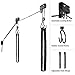 Kayak Storage Hoist - Overhead Pulley System with 125lb Capacity for Canoes, Bikes, Ladders, and More - for up to 12-Foot Ceilings by Rad Sportz