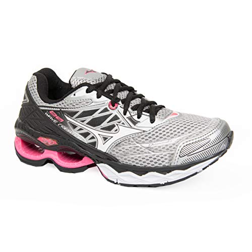TENIS MIZUNO 20 WAYVE FEMININO (36, PRATA-ROSA)