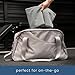 S&T INC. Microfiber Gym Towels, Yoga Towel for Home and Gym Bag, 16 Inch x 27 Inch, 3 Pack