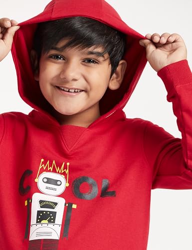 Image of Amazon Brand - Jam & Honey Boys Lightweight Sweatshirt