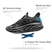 ALLSWIFIT Men's Slip On Walking Shoes Running Comfortable Tennis Breathable Non Slip Athletic Gym Workout Cross Training Fashion Sneakers,Size 10.5,All Black,SARR034M