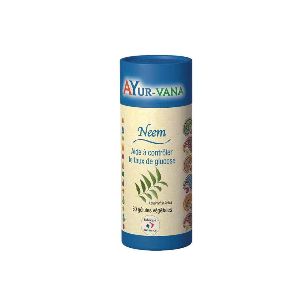 Neem AYur-vana - 60 gélules - Maintenir le taux de glucose