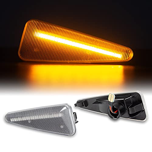 LED SEITENBLINKER passend für Dacia Sandero + Stepway | BJ 2008-2012 | KLARGLAS
