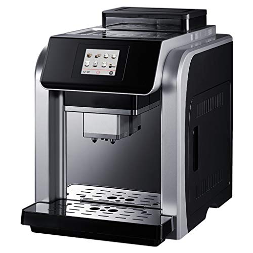 HEYU-Kaffeemaschinen Vollautomatische Kaffeemühle, Mahlen und Brühen von Kaffee, Büro/Haushalt, 110V ~ 240V, (2000ml) PP…