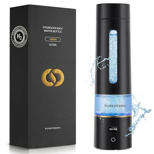 Hydrogen Water Bottle Generator - Up to 8100 PPB -