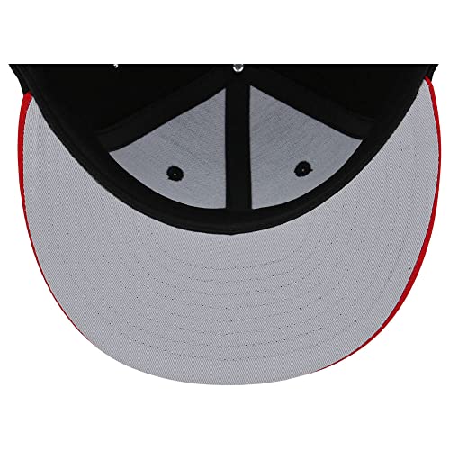 Image of Lids Blank Premium Full Court w /Colored Under Visor Fitted Cap