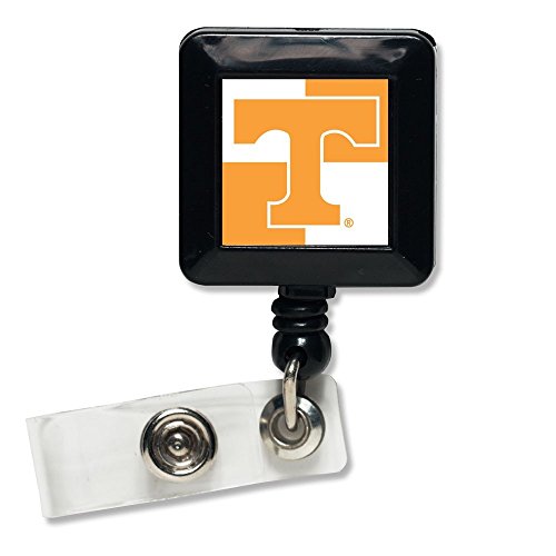 NCAA University of Tennessee Retractable Badge Holder, Black
