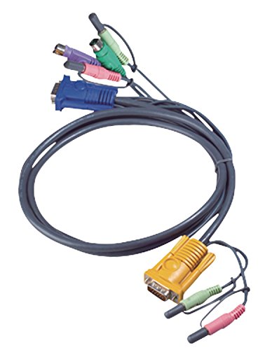 Preisvergleich Produktbild ATEN 2L-5305P (PS / 2) KVM Kabel 5,0m