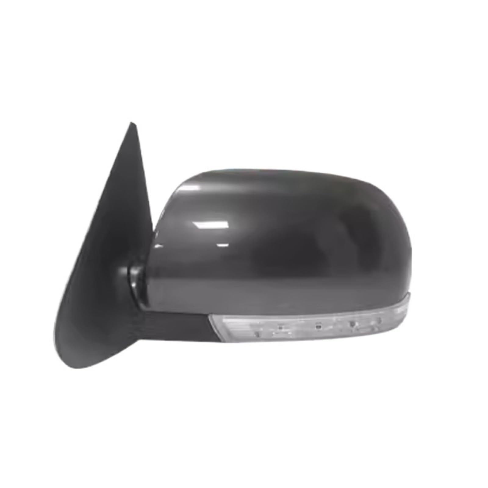 Gruppo Specchietto Retrovisore Per Hyundai Per Santa Fe 2008-2012 Auto Porta Ala Laterale Specchio Esterno Montaggio Specchietto Retrovisore(Grey-LH,6PINS-Manual)