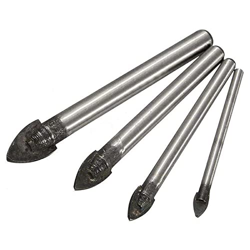 NUSHKI 4 piezas brocas para azulejos, mármol, vidrio y cerámica para herramientas eléctricas miniatura 3