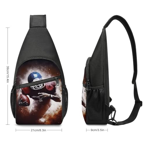 Mochila de bandolera deportiva para senderismo y uso casual miniatura 2