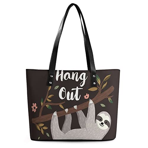 Bolso de mano para mujer de piel con asa superior para mujer, Multi