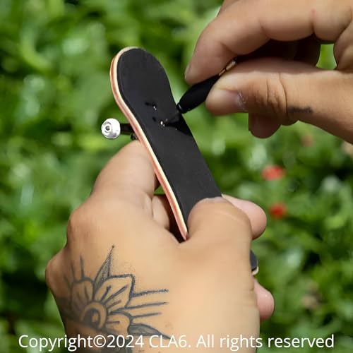 Image of CLA6 29mm Fingerboard | Bearing Wheels | 5 Ply Maple Deck | Foam Grip Tape | Complimentary Tool and eBook |