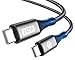 Ladekabel Schnellladekabel  günstig Kaufen-Silkland USB C auf USB C Kabel 2M, 240W 48V 5A USB-C Kabel PD 3.1 QC4.0, Schnellladekabel 140W 100W für iPhone15 Pro Max, MacBook Pro/Air, Laptops, iPad Pro/Air, Samsung S23 Ultra S22, Pixel