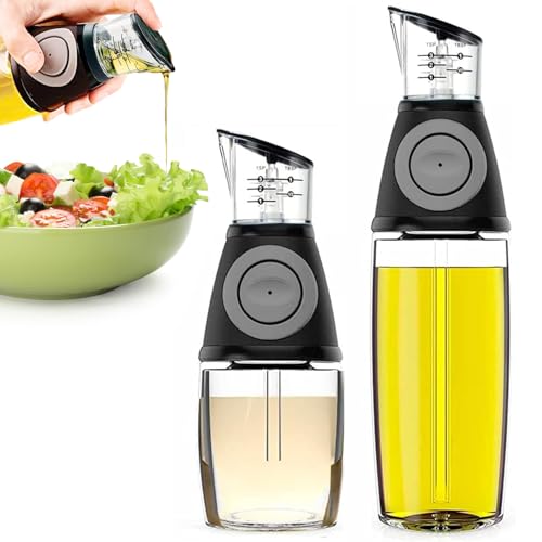 La Mejor Recopilación de Aceitera de cocina de esta semana. 44 Juegos de botellas de vidrio para aceite de oliva de 250 ml y 500 ml,Dispensador de aceite de oliva,Dispensador de vinagre balsámico y aceite de oliva,Botellas Dispensadoras de...