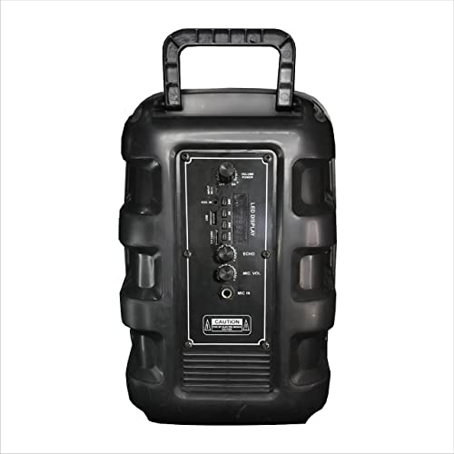 Image of TRONICA CARWAAN 30W Portable Wireless Bluetooth Karoke Party Speaker with Remote /Aux /FM /Pa System /Rechargeable Battery (Wired & Wireless Mic-3)