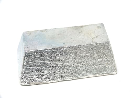Ms Metalshipper 1032 Tin Ingot (2 Pounds | 99.9+% Pure) Raw Tin Metal thumb #3