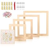 listelli legno triangolari Montaggio senza chiodi: il telaio in tela presenta un design senza chiodi, quindi può essere montato a mano senza strumenti aggiuntivi. L'installazione è semplice e preserva l'integrità del tuo lavoro.