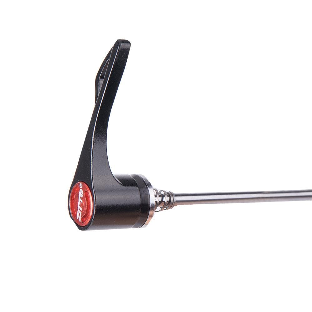 Fahrrad Schnellspanner Fahrrad Schnellspanner Bolzen Nabe Spieße Hebel Achse Straße Mountainbike Ersatz Radfahren Teile Vorne 100mm Hinten 135mm heißer Schnellspanner Fahrrad(Red)
