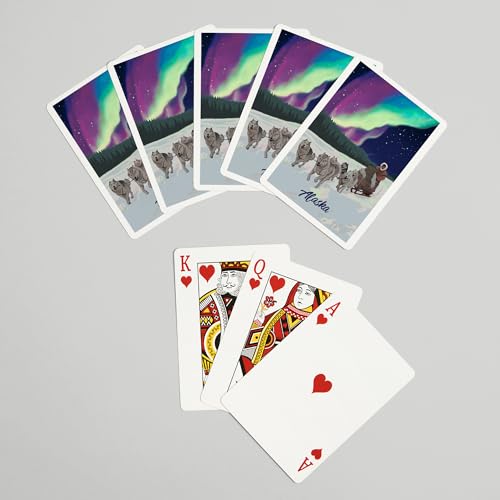 Lantern Press Alaska Naipes Poker 52 Cartas miniatura 7