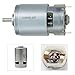 Efficient 775 DC Motor 6000 12000 RPM with Adjustable Speed for DIY Projects and Power Tools (6000RPM)