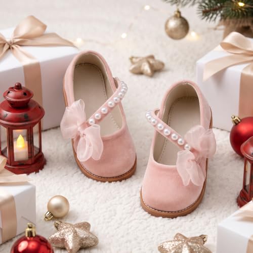 Image of ESTINE Toddler Girls Mary Jane Oxford Dress Shoes Wedding & School Party Uniform
