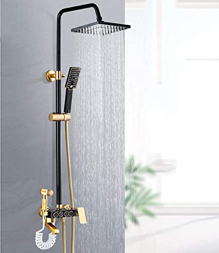 Mitigeur douche or pour transformer votre salle de bain en spa
