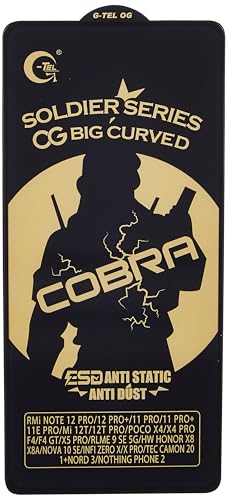 Image of HD Tempered Glass Screen Protector Compatible For Infinix Zero X, X Pro With Edge To Edge Coverage And Easy Installation Kit