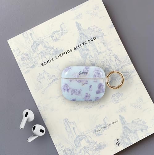 Image of Sonix Cases for AirPods Pro (1st Gen) - Hard Cover, Protective Case for Apple AirPods Pro Gen 1 | Bleu Toile