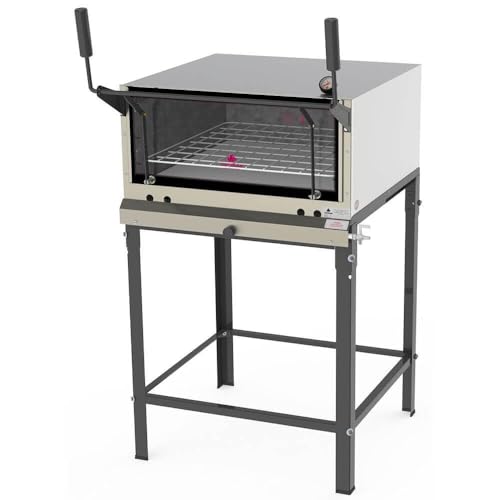 Forno Industrial Progás Prp-770 G2 125l A Gás Inox Com Pedra Refratária E Cavalete P45093