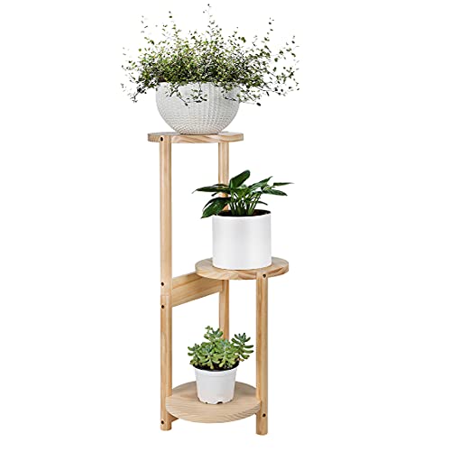 Wood Plant Stand