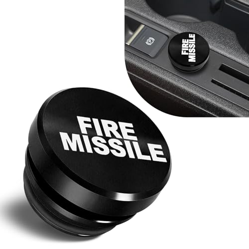 Image of Car Cigarette Lighter Plug Cover, Cigarette Lighter Cap, Aluminum Power Outlet Protective Cover, Waterproof Plug Cap for Auto Boat with Standard 12 Volt Power Source