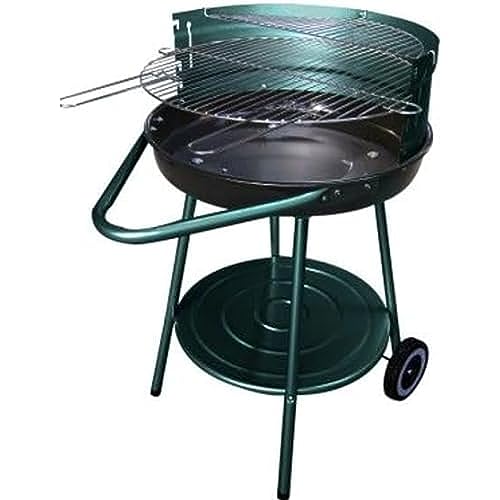 Wolfpack Linea Profesional - Barbacoa Carbon Y Leña Apache, Redonda Con Batea. Barbacoa Jardin, Playa, Patio. 68x50.8x81 Cm. Wolfpack Linea Profesional - Barbacoa Carbon Y Leña Apache, Redonda Con Batea. Barbacoa Jardin, Playa, Patio. 68x50.8x81 Cm.