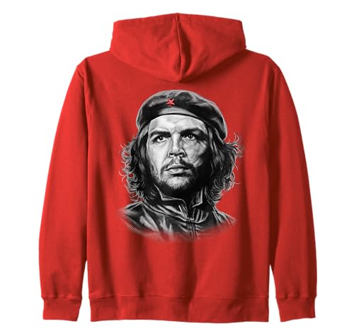 Portrait de che guevara dessiné à la main sweat à capuche