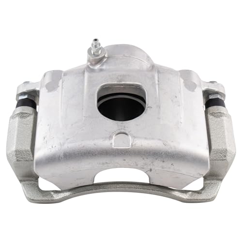Image of TRQ Front Right Brake Caliper w /Bracket Passenger Side