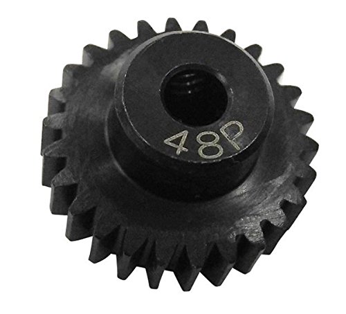 TOP LINE TP-4818W Weight Steel Pinion Gear, 48 Pitch, 18T