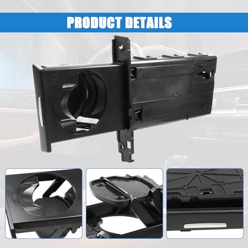 Portavasos lateral derecho para BMW serie 3 2006-2013 miniatura 6